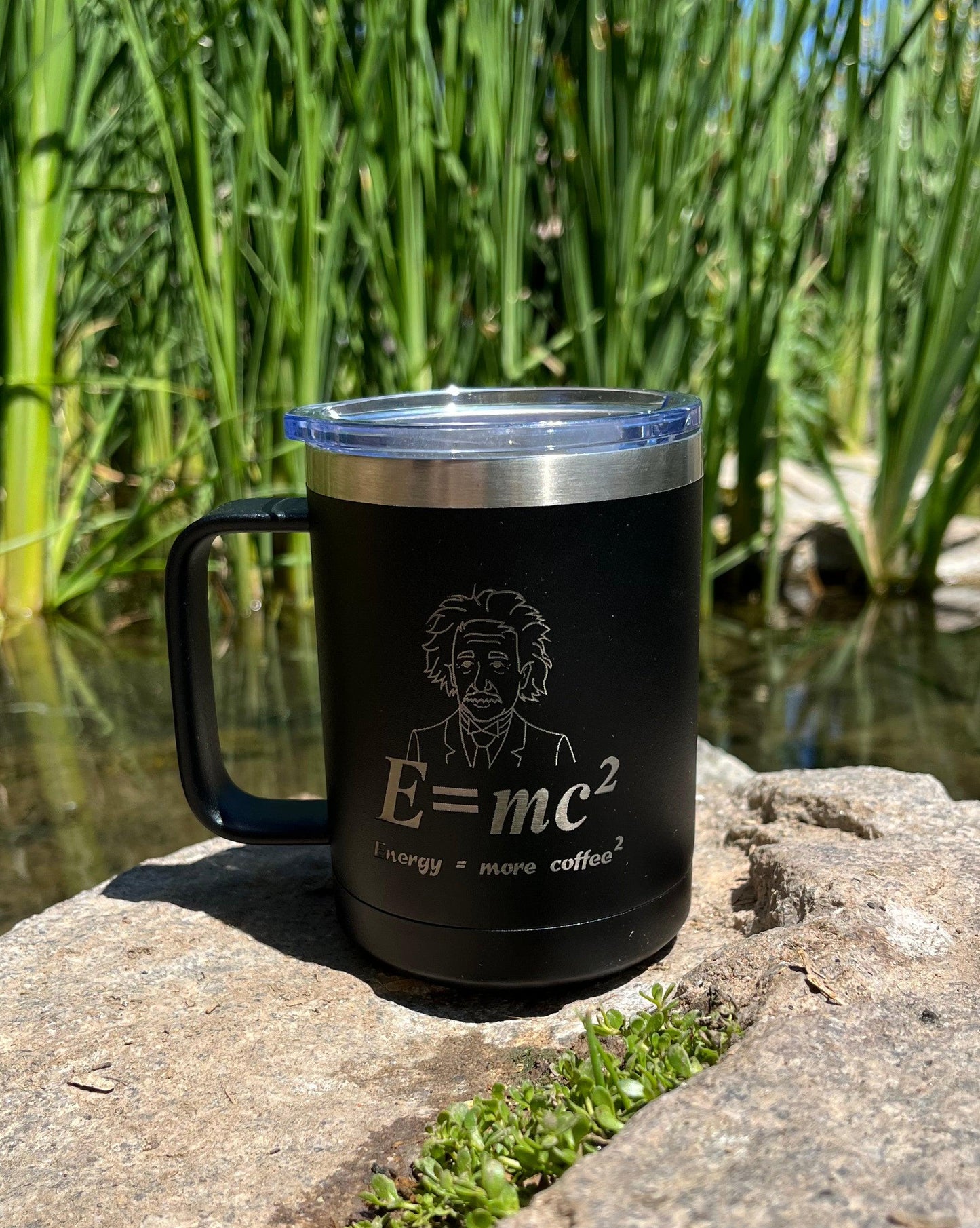 15 oz Vacuum Insulated Mug - Lazer Made