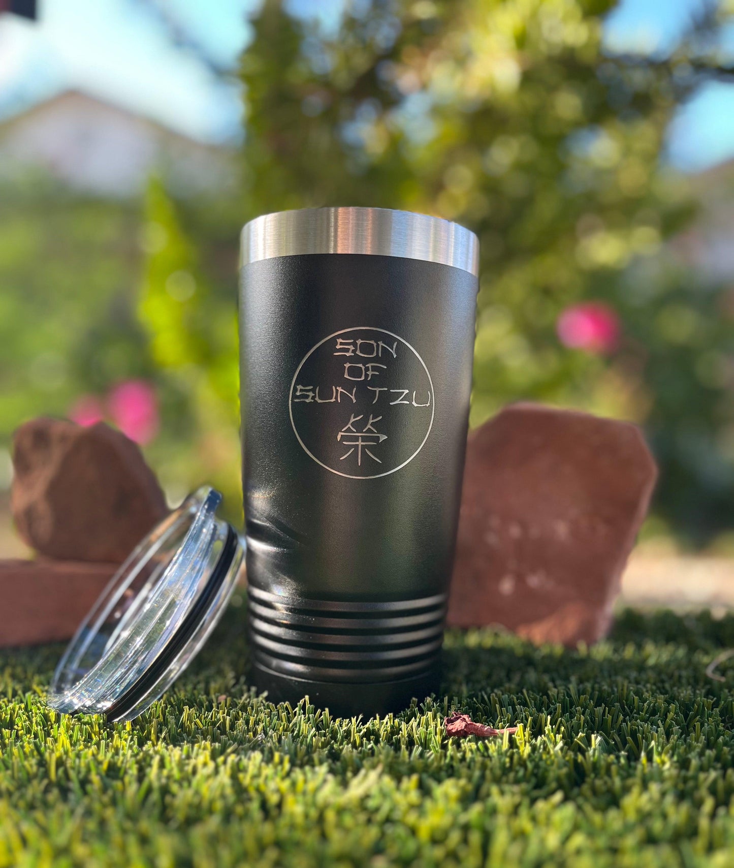 Son of Sun Tzu 20 oz Tumbler - Lazer Made