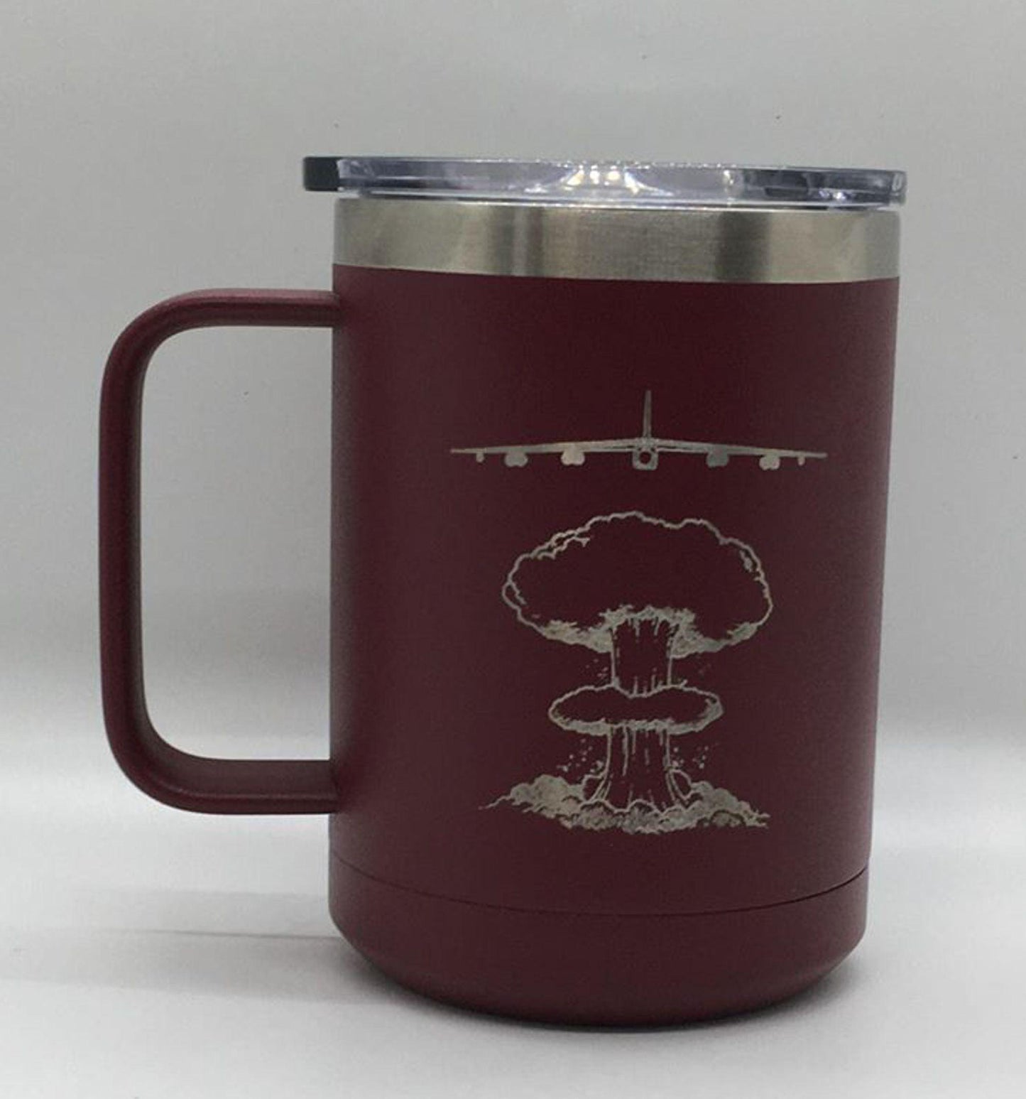 B-52 BUFF Customizable 15 Oz Mug - Lazer Made