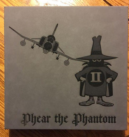 F-4 Phantoms Phorever Customizable 10" x 10" Leatherette Wall Decor
