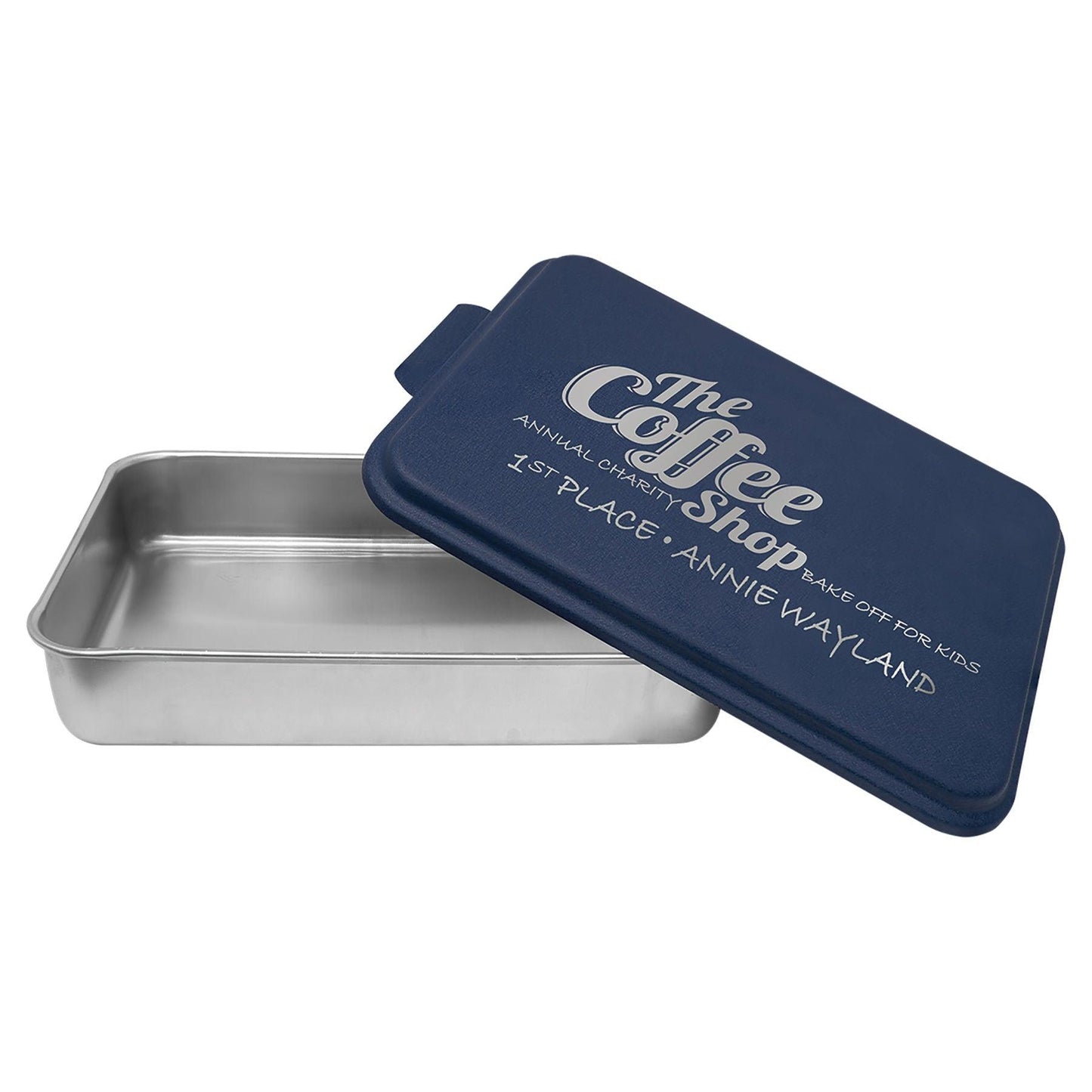 9 x 13 Aluminum Cake Pan Customizable - Lazer Made