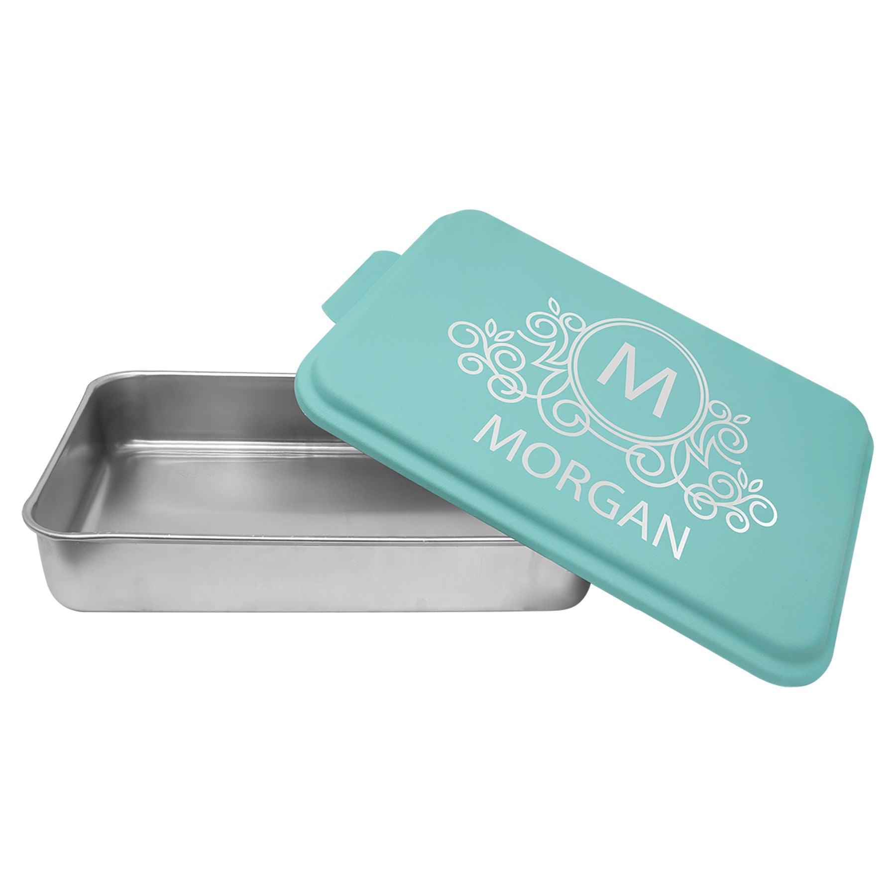 9 x 13 Aluminum Cake Pan Customizable - Lazer Made