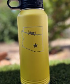 32 oz Laser Engraved Water Bottle – Stainless Steel - Image 3