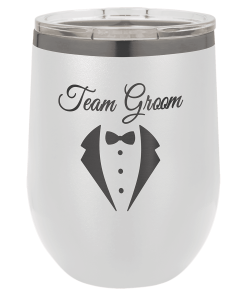Insulated Wine Tumbler White/Ghost Black