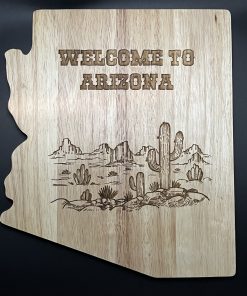 Arizona Shaped Rubberwood